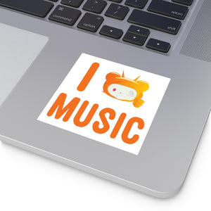 I <3 Music TT.FM Sticker